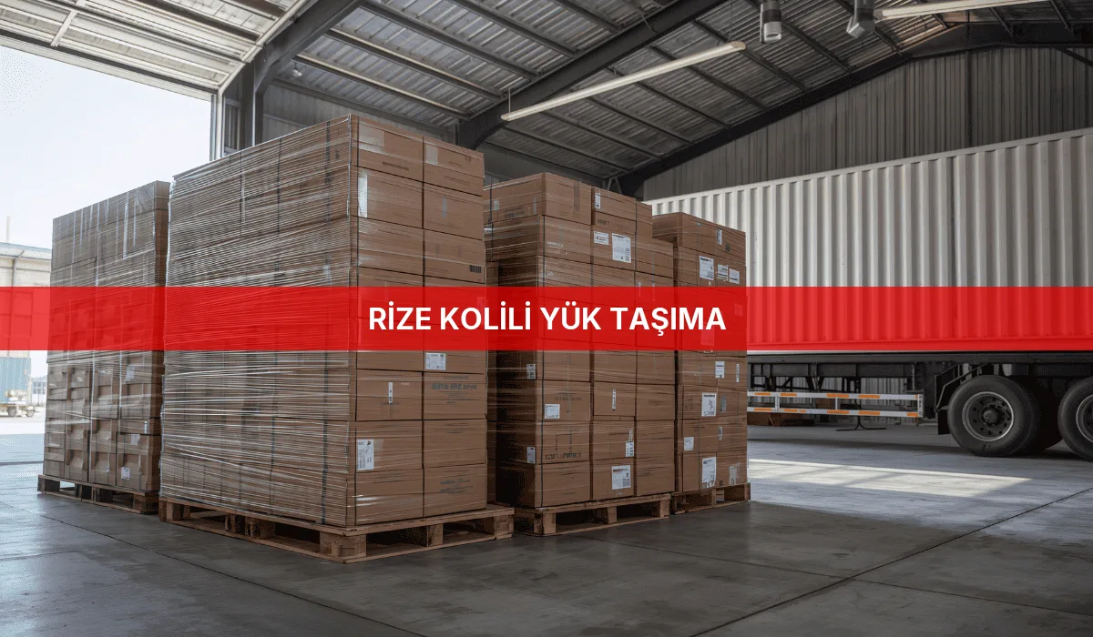 Rize Kolili Yük Taşıma